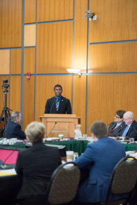 Photo of Siva Shankar, UW-Parkside physics major