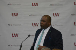 Photo of UW-Green Bay Athletic Director Charles Guthrie