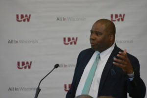 Photo of UW-Green Bay Athletic Director Charles Guthrie
