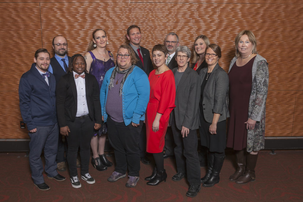 Photo of 2019 recipients of the Dr. P.B. Poorman Award