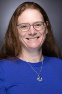 Photo of Dr. Laura McCullough, UW-Stout, recipient of Board of Regents 2022 Teaching Excellence Award