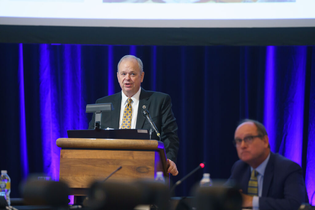 Photo from Board of Regents meeting hosted by UW-Eau Claire, September 29, 2022,