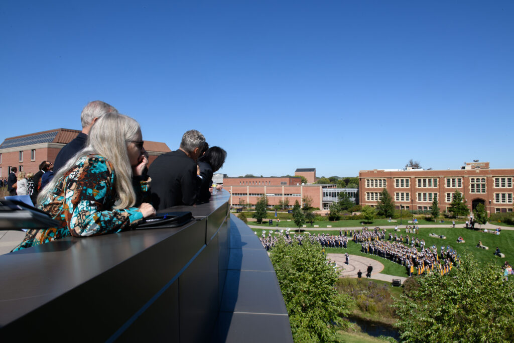 Photo from Board of Regents meeting hosted by UW-Eau Claire, September 29, 2022,