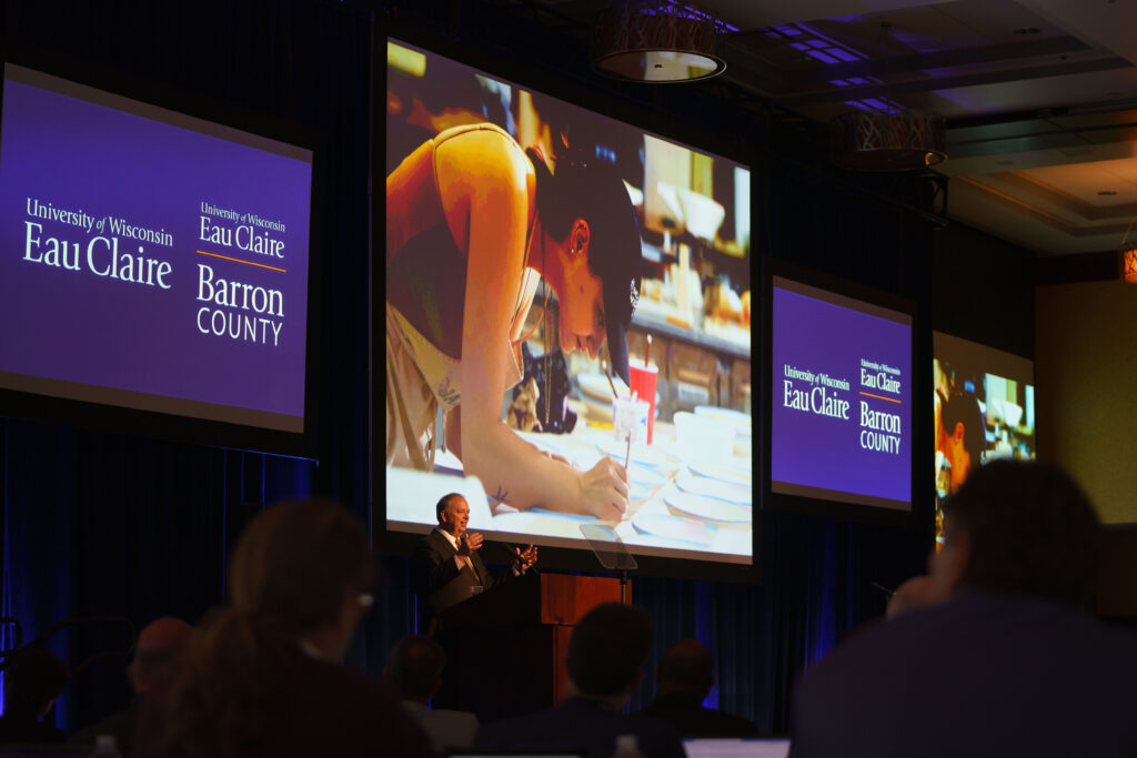 Photo from Board of Regents meeting hosted by UW-Eau Claire, September 29, 2022,