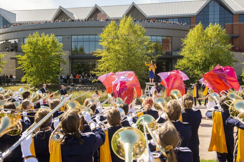 Photo from Board of Regents meeting hosted by UW-Eau Claire, September 29, 2022,