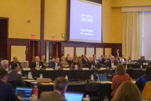 Photo from Board of Regents meeting hosted by UW-Eau Claire, September 30, 2022