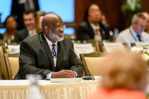 Photo of Dr. Corey King, incoming UW-Whitewater Chancellor (Photo by Althea Dotzour / UW–Madison)