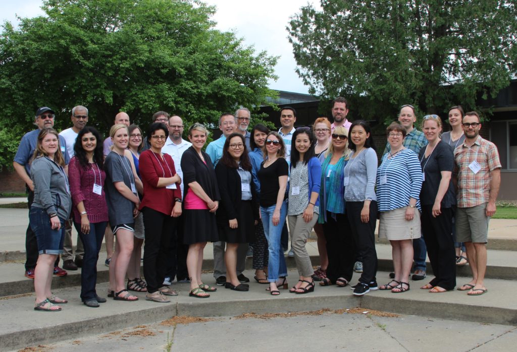 group photo of the Wisconsin Teaching Fellows & Scholars at Faculty college 2018