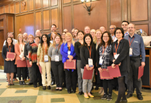 WTFS 2018-19 Group photo with certificates