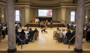 Photo of student dancers performing