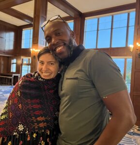 Mays Imad & Bryan Dewsbury at the Osthoff Resort