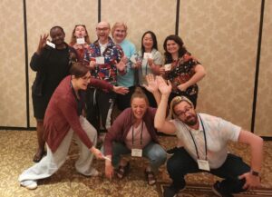 Silly Photo of participants from UW-La Crosse