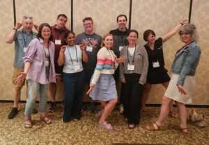 Silly photo of participants from UW-River Falls