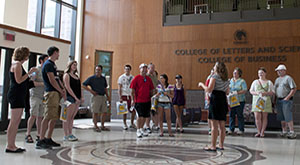 Campus tour photo