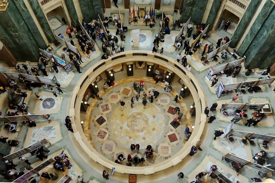 Rotunda of Madison's Capitol Building