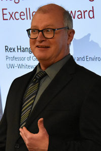 Photo of Dr. Rex Hanger, recipient of 2019 Teaching Excellence Award