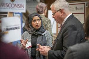 Photo by Greg Anderson from 2023 Research in the Rotunda - with President Rothman