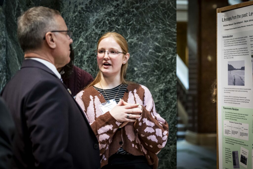 Photo taken at 22nd annual Research in the Rotunda event held March 11, 2026, Madison, Wisconsin.