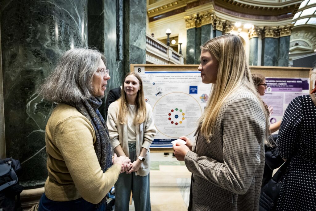 Photo taken at 22nd annual Research in the Rotunda event held March 11, 2026, Madison, Wisconsin.