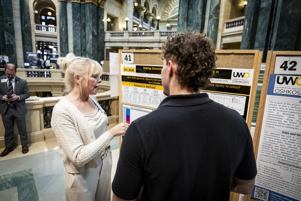 Photo taken at 22nd annual Research in the Rotunda event held March 11, 2026, Madison, Wisconsin.