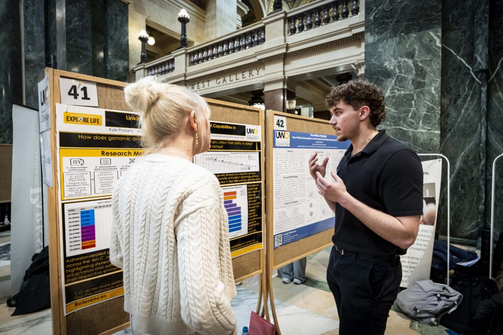 Photo taken at 22nd annual Research in the Rotunda event held March 11, 2026, Madison, Wisconsin.
