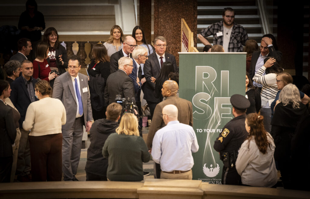 Photo taken at 22nd annual Research in the Rotunda event held March 11, 2026, Madison, Wisconsin.
