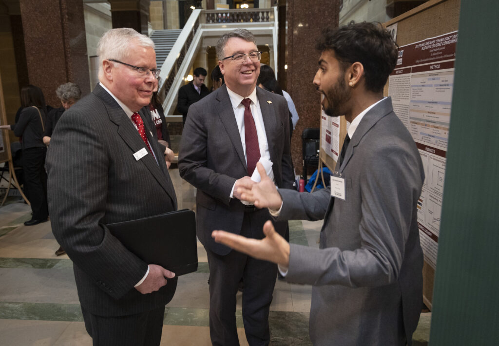 Photo taken at 22nd annual Research in the Rotunda event held March 11, 2026, Madison, Wisconsin.