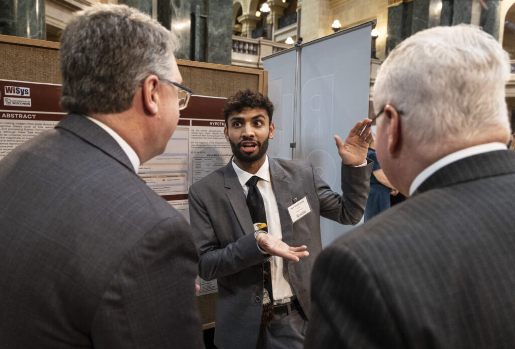 Photo taken at 22nd annual Research in the Rotunda event held March 11, 2026, Madison, Wisconsin.