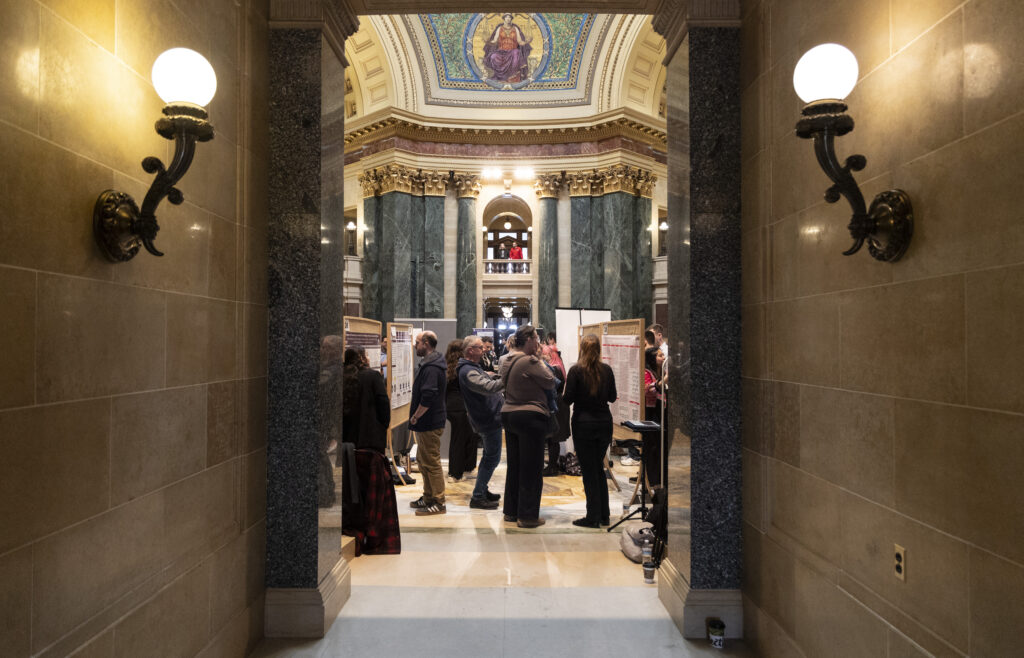 Photo taken at 22nd annual Research in the Rotunda event held March 11, 2026, Madison, Wisconsin.