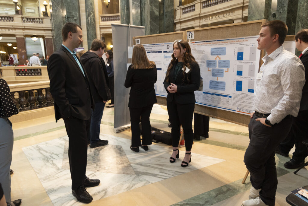 Photo taken at 22nd annual Research in the Rotunda event held March 11, 2026, Madison, Wisconsin.