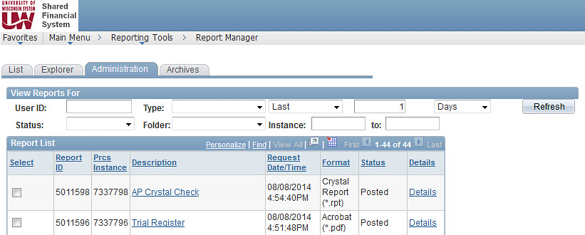Report Manager