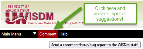 WISDM comments