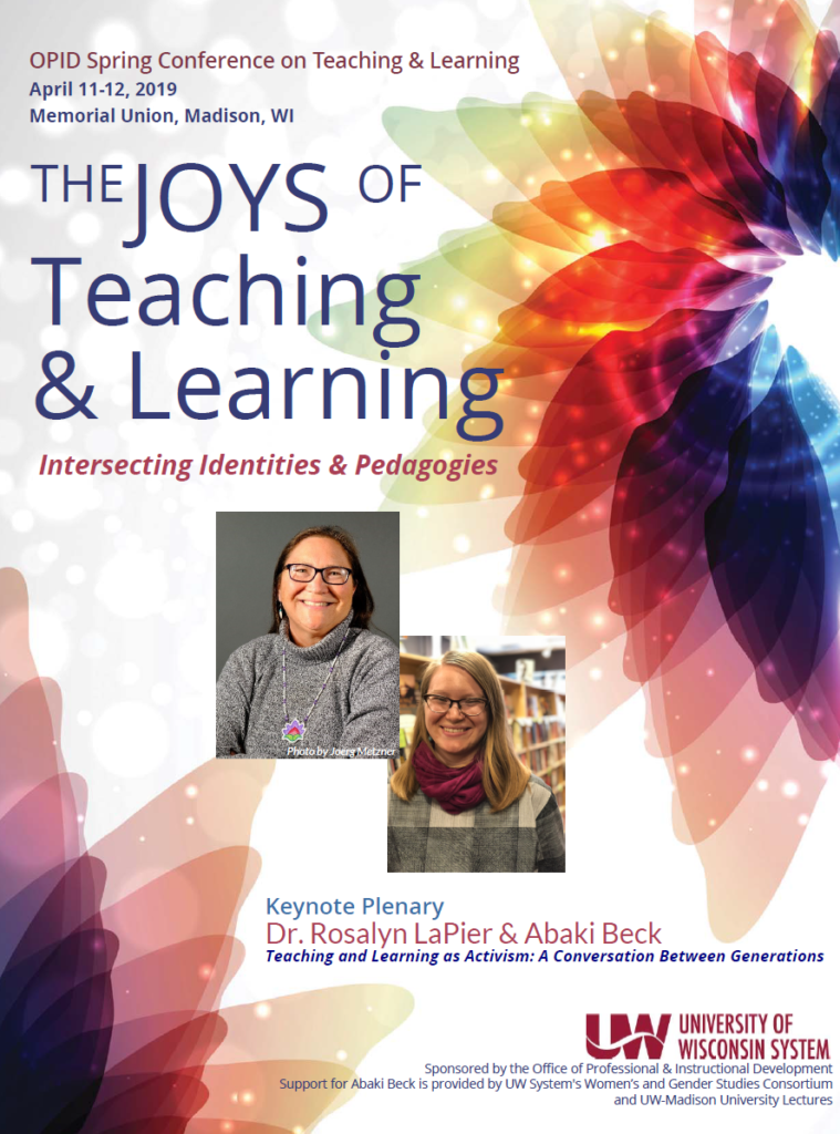 OPID 2019 Spring Conference Program Cover with Keynote headshots