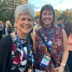 DeAnn Possehl and Marissa Delwiche of UW-Parkside at an EAB reception at the CONNECTED22 conference in November 2022 in Orlando, Fla.