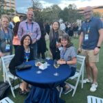 UW-Milwaukee and UW System Administration colleagues at an EAB reception at the CONNECTED22 conference in November 2022 in Orlando, Fla.