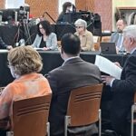 Julie Amon of the Universities of Wisconsin administration opening the Navigate overview presentation at the Board of Regents meeting on December 8, 2023, on the UW-Madison campus.