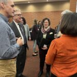 Participants in the Navigate overview presentation and discussion on EAB's Navigate student success management platform at the December 8, 2023, Board of Regents meeting on the University of Wisconsin-Madison campus.