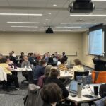 Participants at the Universities of Wisconsin Navigate360 Workshop on April 29, 2025, at the Pyle Center in Madison.