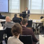 Participants at the Universities of Wisconsin Navigate360 Workshop on April 29, 2025, at the Pyle Center in Madison.