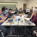 Participants at the Universities of Wisconsin Navigate360 Workshop on April 29, 2025, at the Pyle Center in Madison.