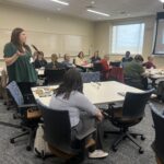 Participants at the Universities of Wisconsin Navigate360 Workshop on April 29, 2025, at the Pyle Center in Madison.