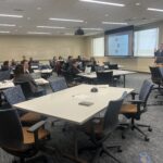 Participants at the Universities of Wisconsin Navigate360 Workshop on April 29, 2025, at the Pyle Center in Madison.