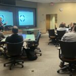 Participants at the Universities of Wisconsin Navigate360 Workshop on April 29, 2025, at the Pyle Center in Madison.