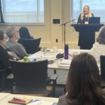 Participants at the Universities of Wisconsin Navigate360 Workshop on April 29, 2025, at the Pyle Center in Madison.