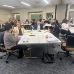 Participants at the Universities of Wisconsin Navigate360 Workshop on April 29, 2025, at the Pyle Center in Madison.