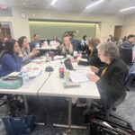 Participants at the Universities of Wisconsin Navigate360 Workshop on April 29, 2025, at the Pyle Center in Madison.