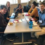 UW-Milwaukee team posed at UW System Fall Advising Workshop October 2018