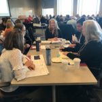 UW-Madison team working at the UW System Fall Advising Workshop October 2018