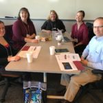 UW System team including Laura Kite and colleagues at the Fall Advising Workshop October 2018