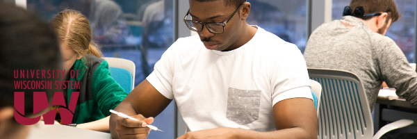 person studying